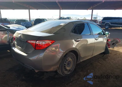 2017 Toyota Corolla Le из США, поврежденный, VIN 2T1BURHE2HC826416